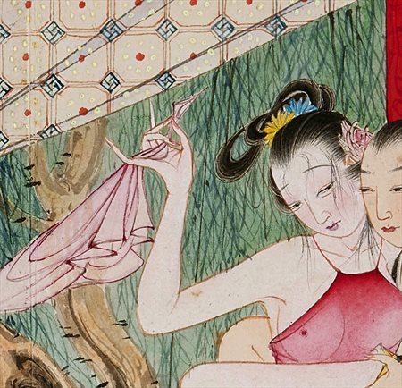 迭部县-迫于无奈胡也佛画出《金瓶梅秘戏图》，却因此成名，其绘画价值不可估量